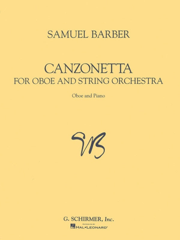 Barber Canzonetta Oboe and Piano