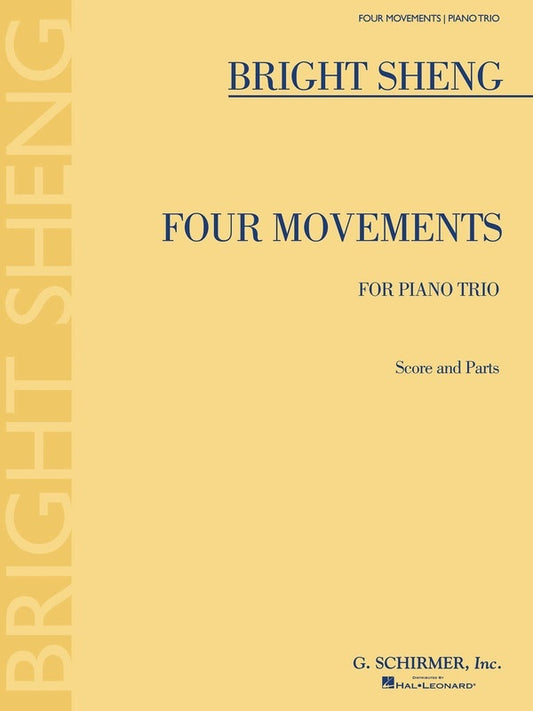 Sheng 4 Movements Piano Trio(Score/Parts)