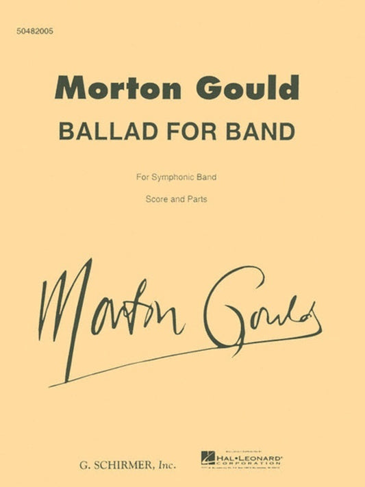 Ballad For Band Schrm (C/R)