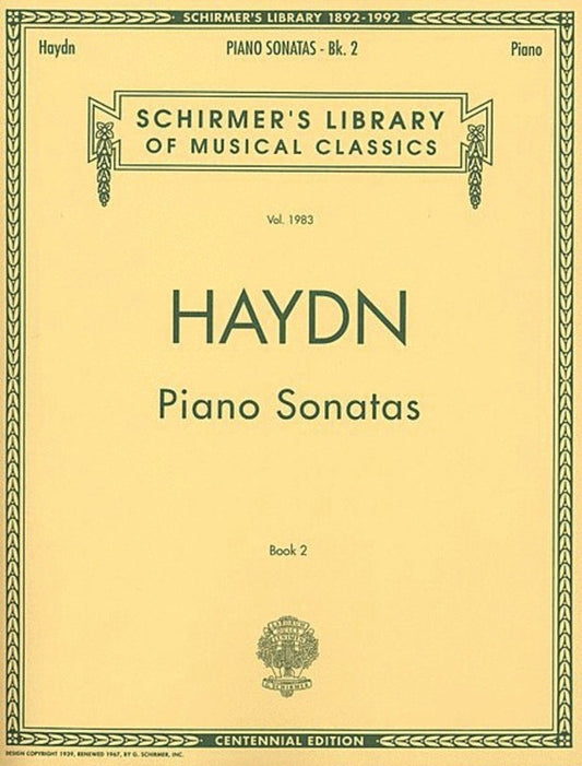 Haydn Piano Sonatas 2(30-52)Lib.1983