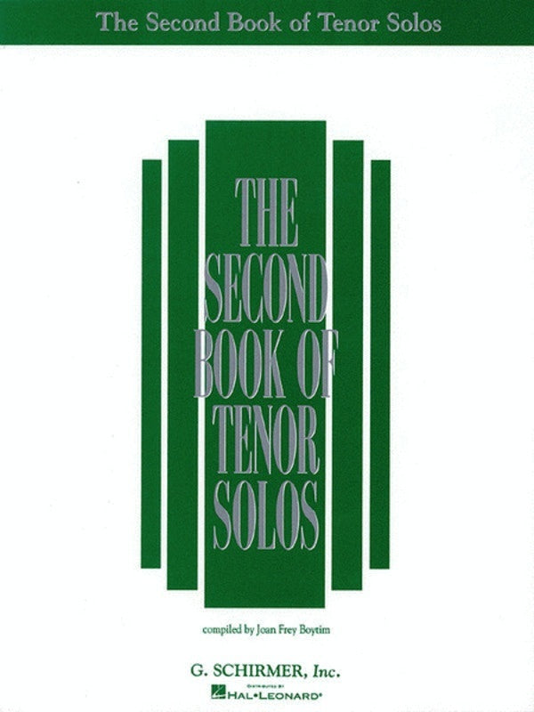 Schirmer - Second Book Of Tenor Solos