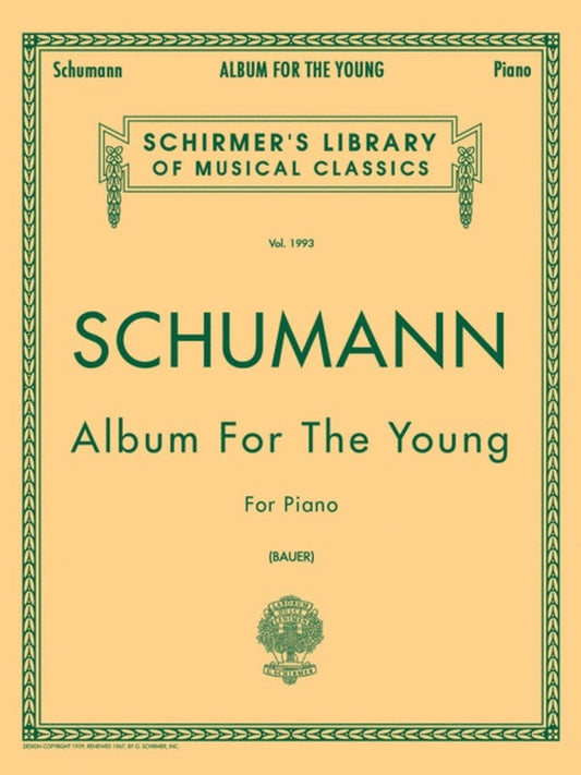 Schumann Album For Young Lib.1993 Piano