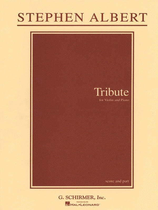 Albert Tribute Violin and Piano