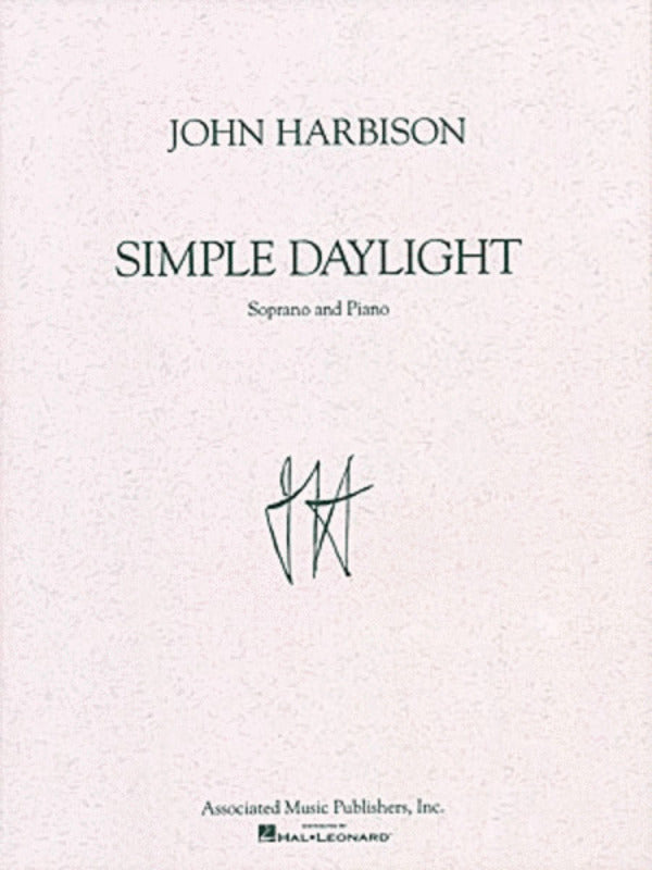 Harbison Simple Daylight Sop/Piano