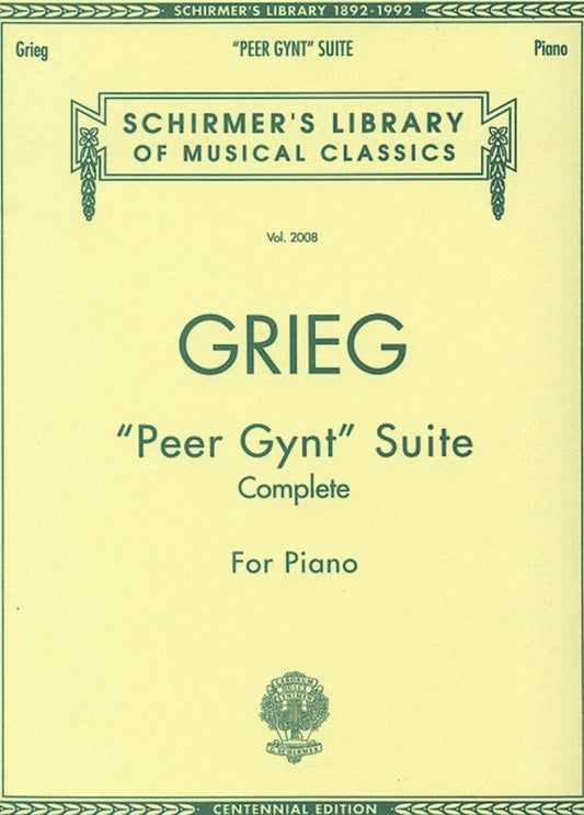 Grieg Peer Gynt Suite Piano