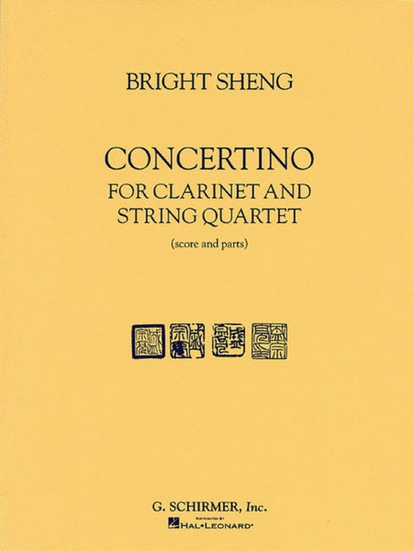 Sheng Concertino Clarinet/String Quartet