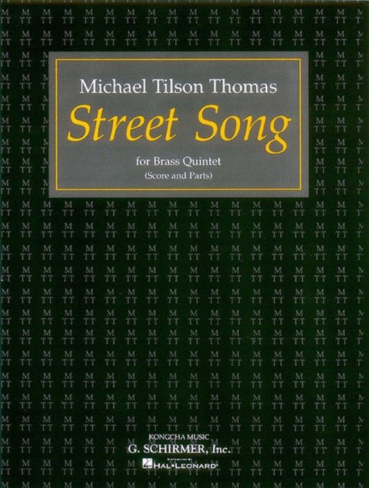 Thomas Street Song Brass Quintet Score/Parts