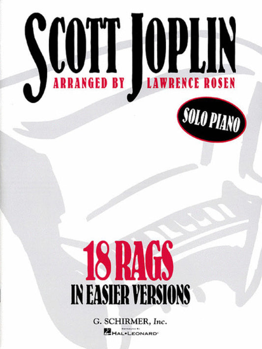 Joplin 18 Rags Solo Piano