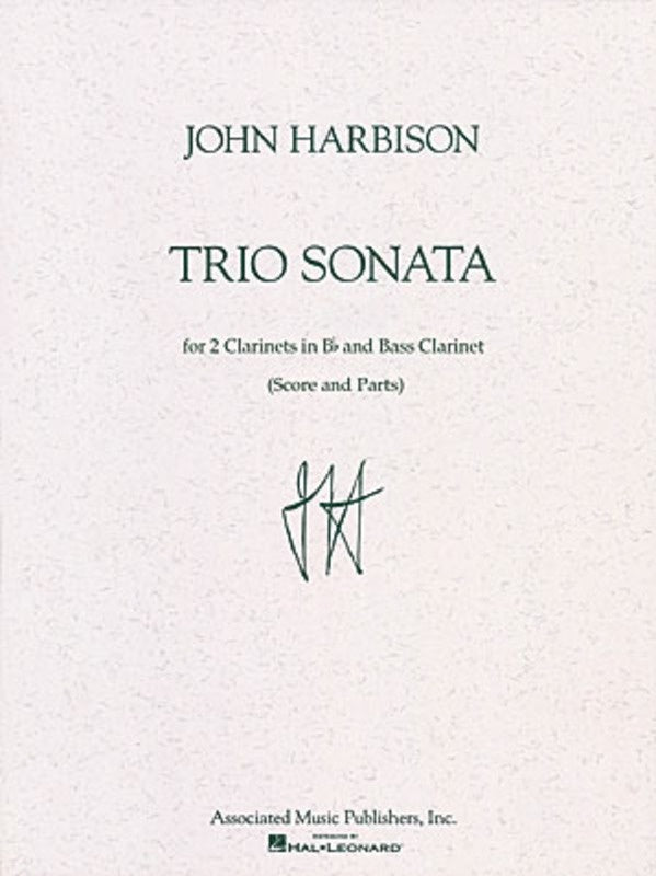 Harbison Trio Sonata Clar/Clar/Bass Clar