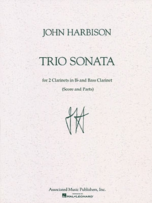Harbison Trio Sonata Clar/Clar/Bass Clar