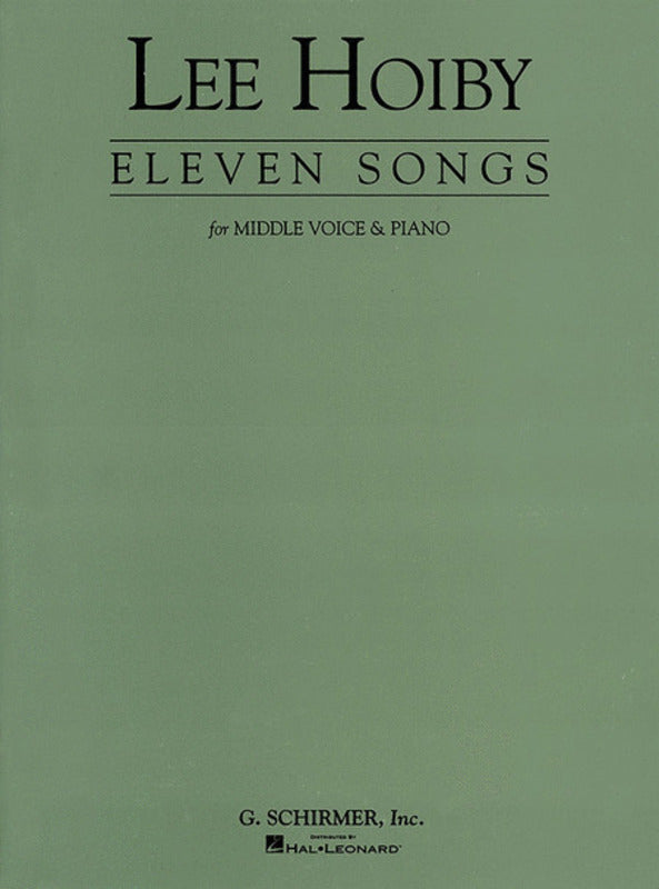 Hoiby 11 Songs Medium Voice and Piano