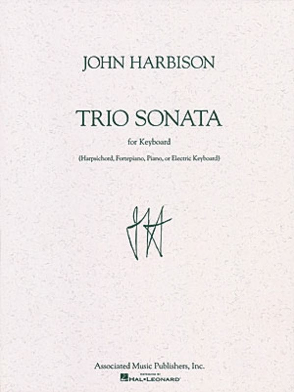Harbison Trio Sonata For Keyboard