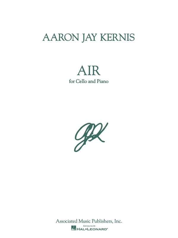 Kernis Air For Cello and Piano