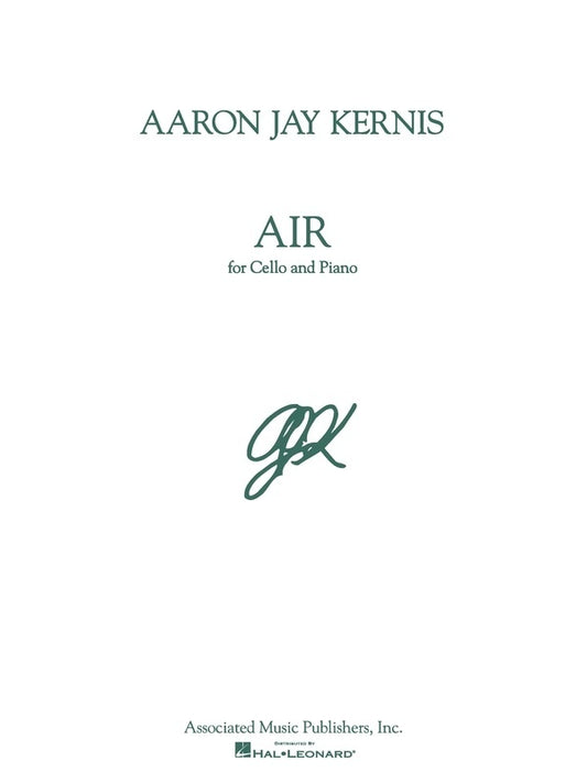 Kernis Air For Cello and Piano
