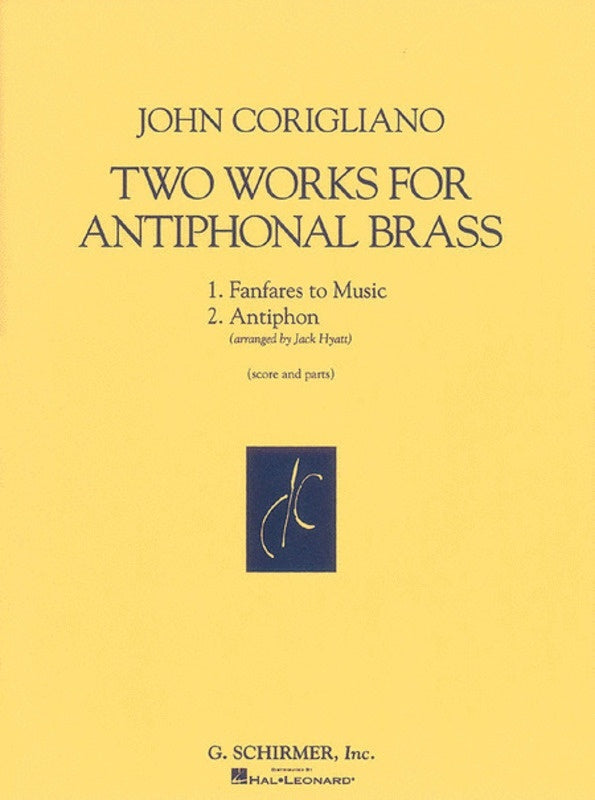 Corigliano 2 Works Antiphonal Brass Sc/P