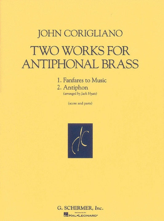 Corigliano 2 Works Antiphonal Brass Sc/P