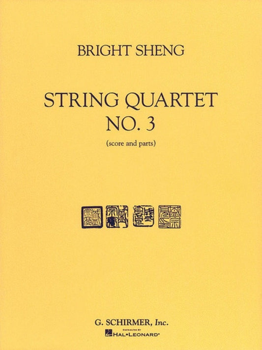 Sheng String Quartet N.3 Score and Parts
