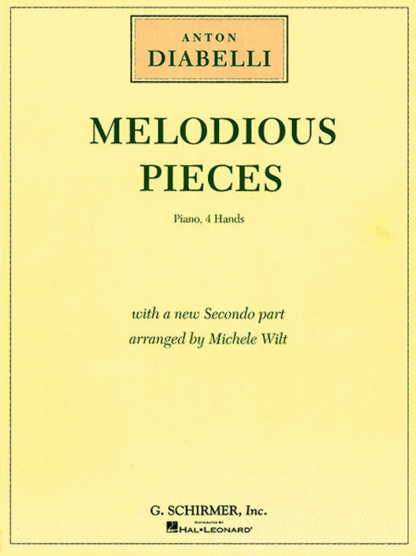 Diabelli Melodious Pieces Piano 4 Hands