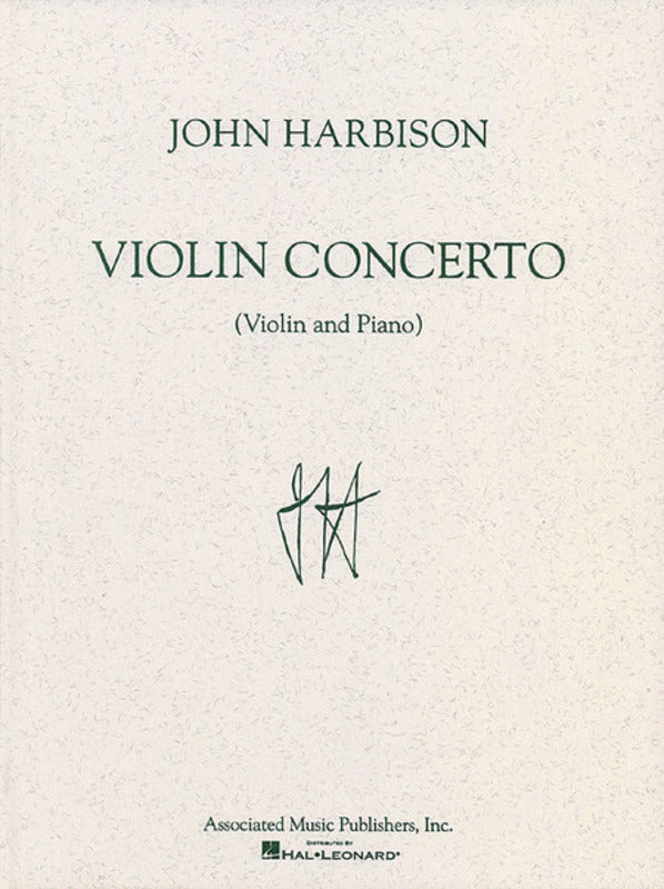 Harbison Violin Concerto Violin and Piano