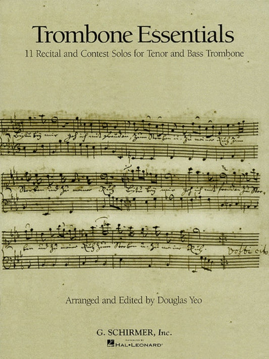Trombone Essentials Tenor/Bass Trombone Solos