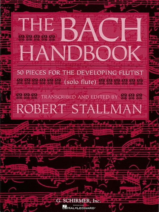 Bach The Bach Handbook 50 Pieces Flute S