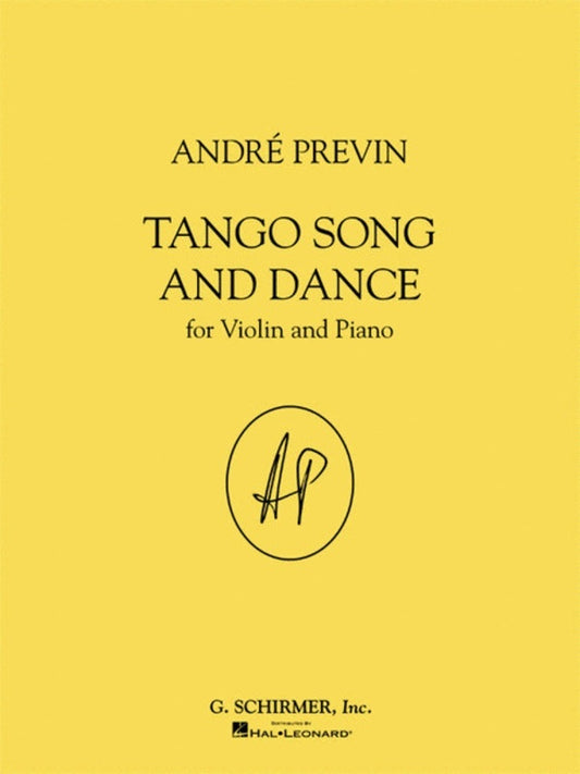 Previn A.Tango Song and Dance Violin/Piano