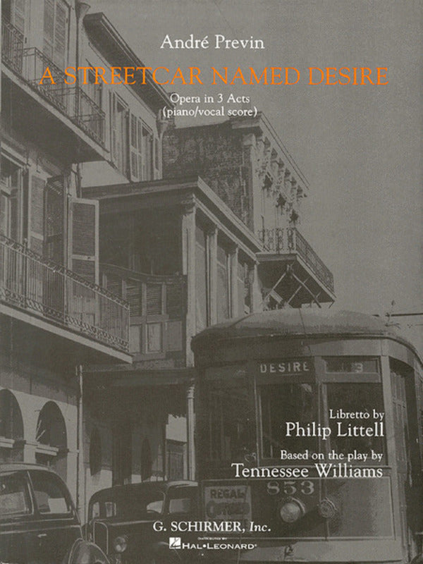 Schirmer - Previn - A Streetcar Named Desire Vocal Score