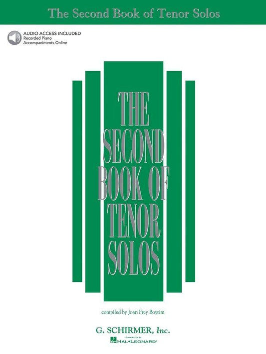 The Second Book of Tenor Solos by G. Schirmer, Inc. - Vocal Collection, 128 Pages