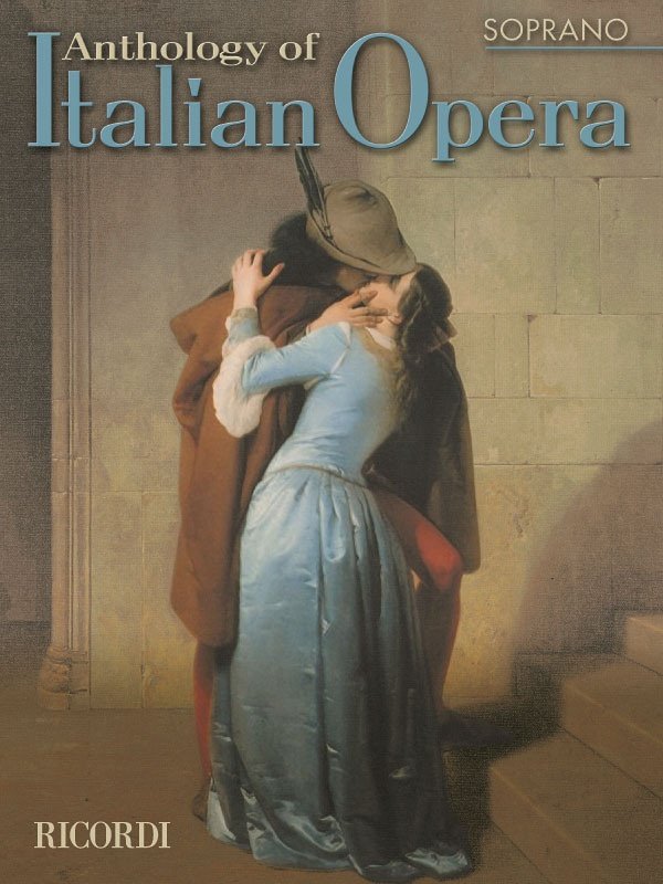 Anthology of Italian Opera Soprano Vocal Collection Ricordi 288 pages with arias from Mozart, Rossini, Donizetti, Bellini, Verdi, Puccini, Baroque, 19