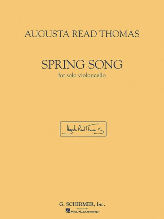 Thomas A.R. Spring Song Cello Solo