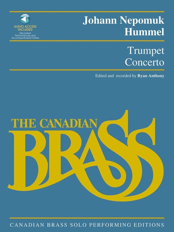 Hummel: Trumpet Concerto — Trumpet, Book & Online Audio (Hal Leonard)