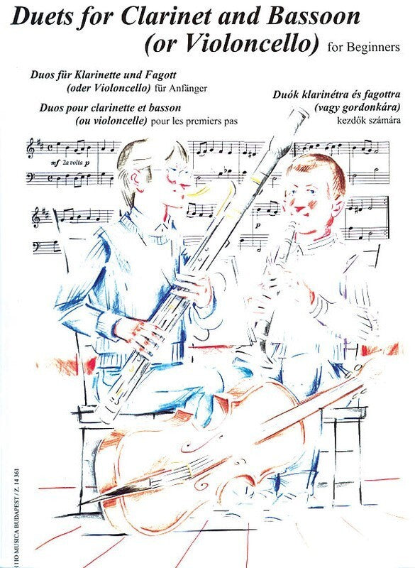 Duets For Cla Bassoon Or Cello