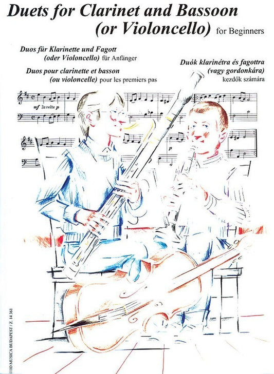Duets For Cla Bassoon Or Cello