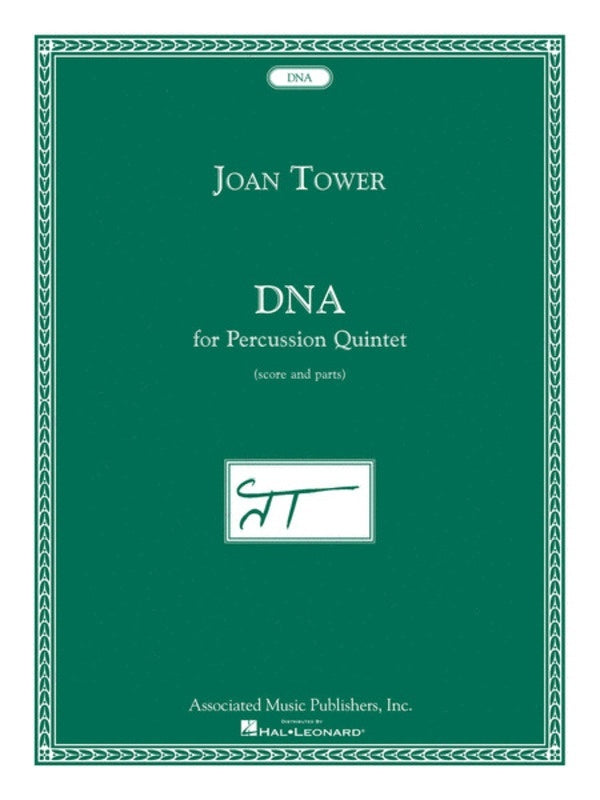 Tower Dna For Percussion Quintet Score/Parts