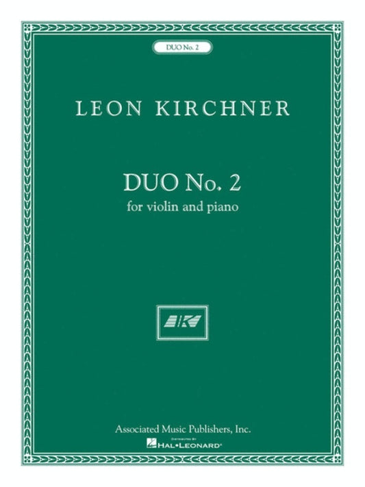 Kirchner Duo No.2 Violin/Piano