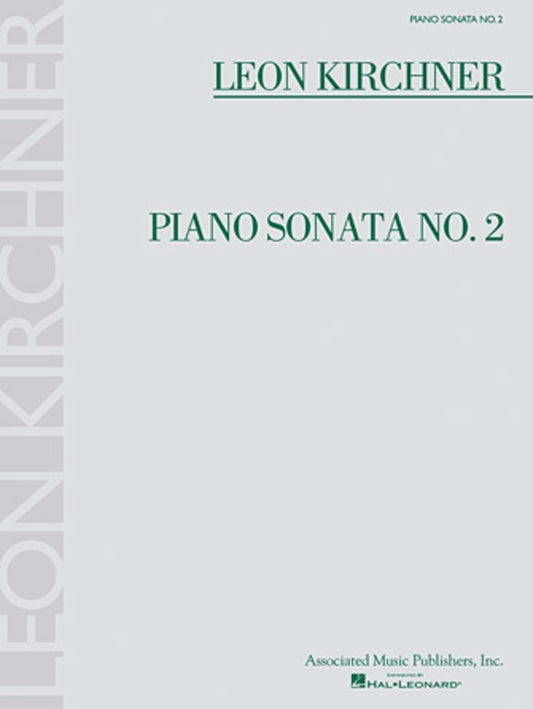 Kirchner - Piano Sonata No 2 Softcover Book (Piano)