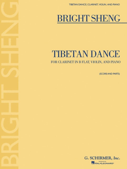 Schirmer - Sheng - Tibetan Dance Clarinet/Violin/Piano