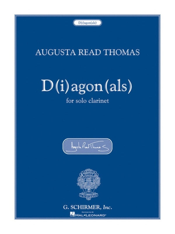 Thomas Diagonals For Solo Clarinet