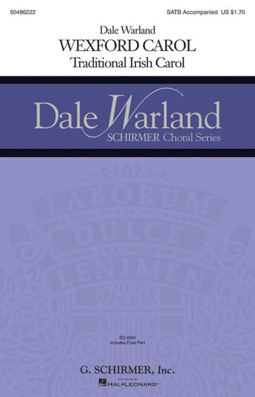 Schirmer - Wexford Carol SATB