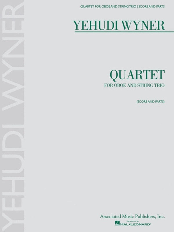 Wyner Quartet For Oboe and String Trio