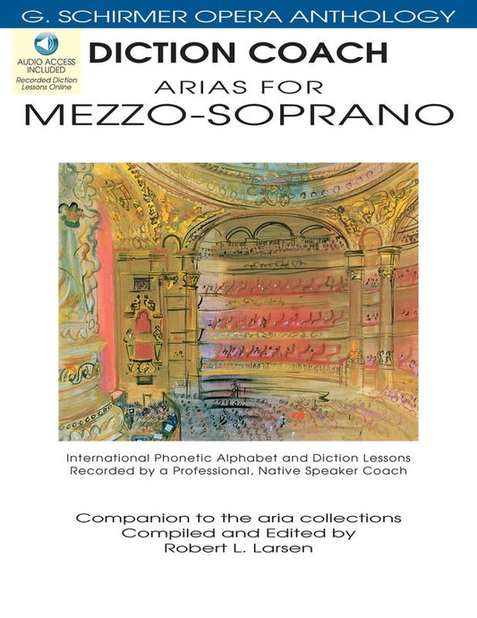 Schirmer - Arias For Mezzo Soprano Diction Coach Book/CD