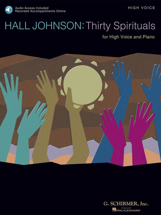 Schirmer - 30 Spirituals For High Voice And Piano Book/CD