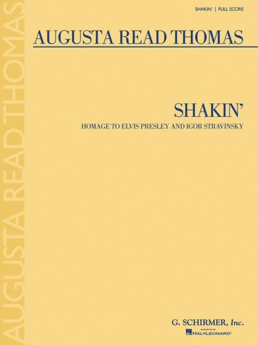 Schirmer - Thomas - Shakin Orchestra Full Score