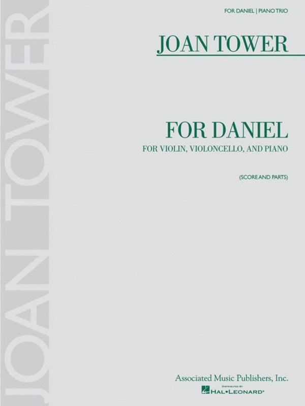Tower For Daniel Piano Trio Score/Parts