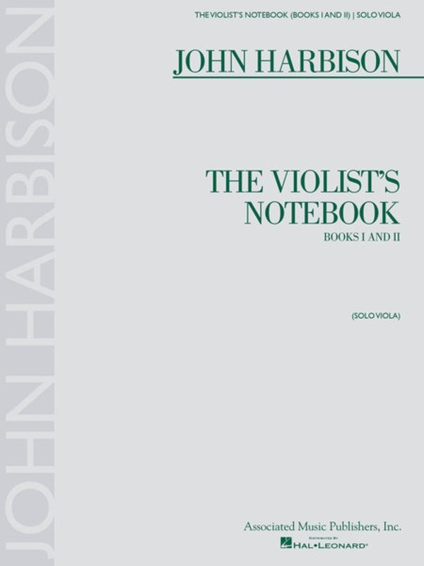 Harbison - Violists Notebook Books 1&2 Solo Viola