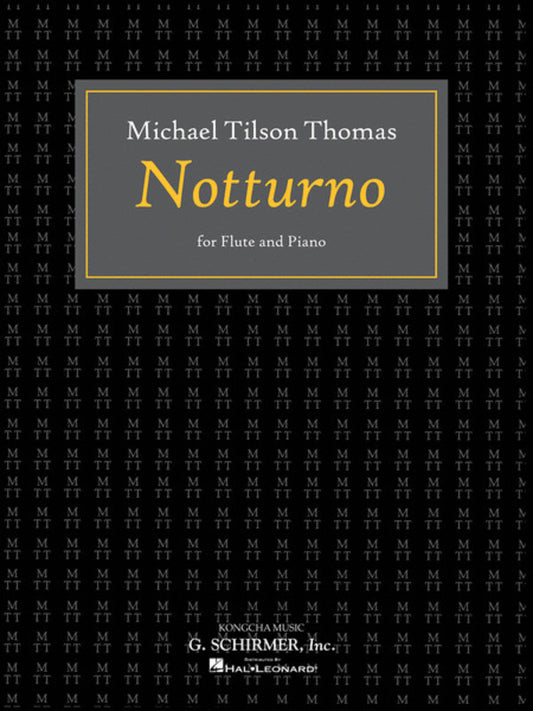 Thomas M.T. Notturno For Flute/Piano