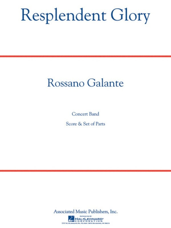 Resplendent Glory Concert Band 5 Score/Parts