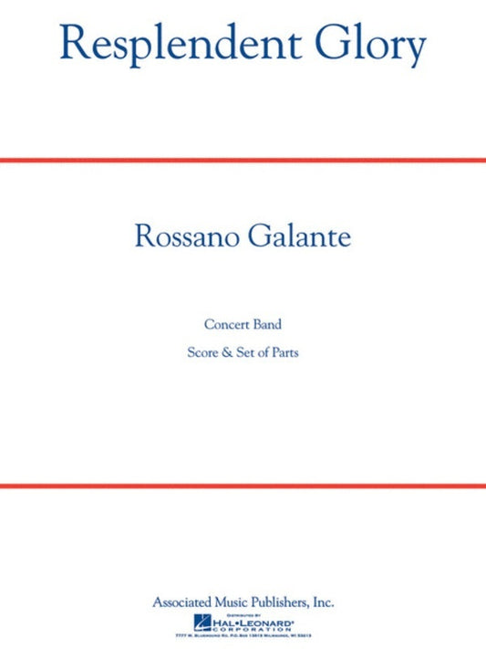 Resplendent Glory Concert Band 5 Score/Parts