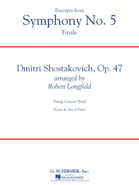 Excerpts From Symphony No 5 Finale Cb3 Full Score Score