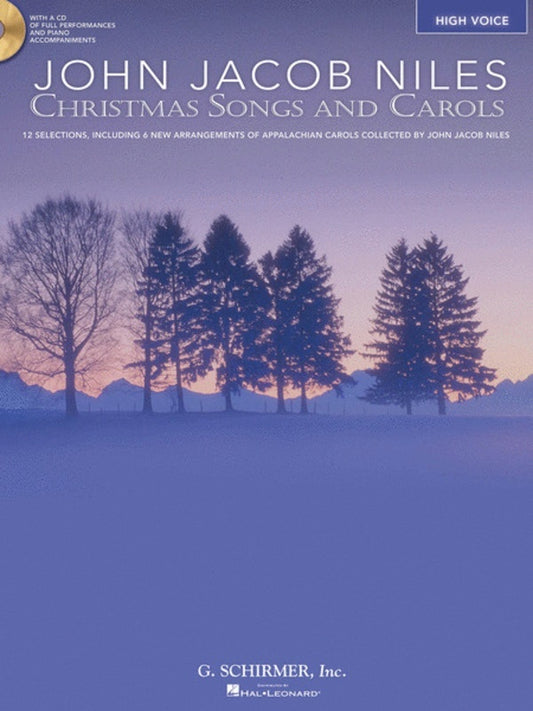 Niles - Christmas Songs And Carols High Voice Book/CD (Softcover Book/CD)